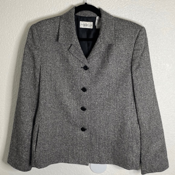 Vintage Jackets & Blazers - Vintage Wool Blend Blazer